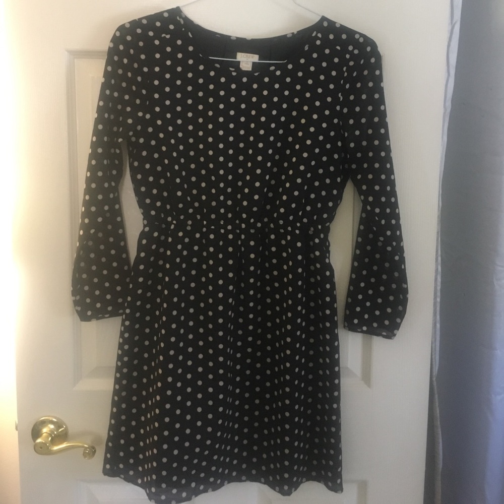 J Crew size 2P Polka Dot Dress