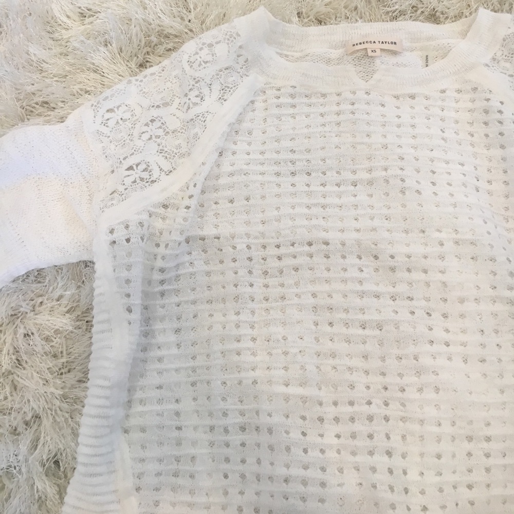 Rebecca Taylor never worn white top