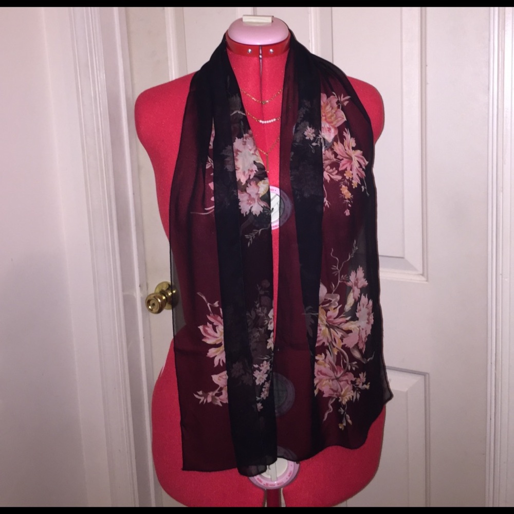 Floral Motif Scarf