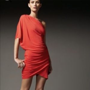 Haute Hippie one shoulder mini