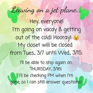 I'M GOING ON VACAY!!