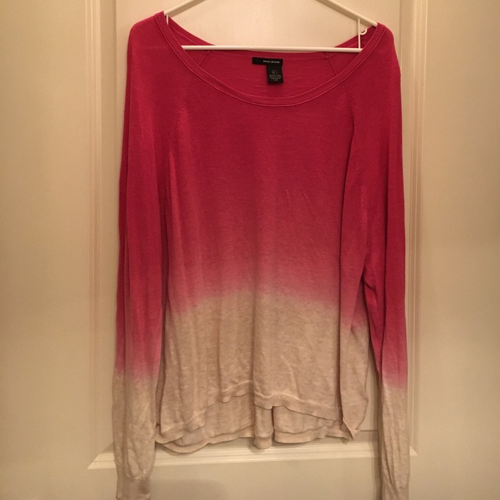 Light weight ombré sweater