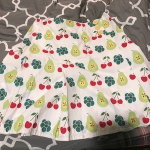 Anthropologie Oidelle Size 2 Fruit Skirt!