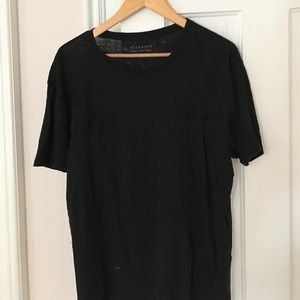 All saints black t-shirt