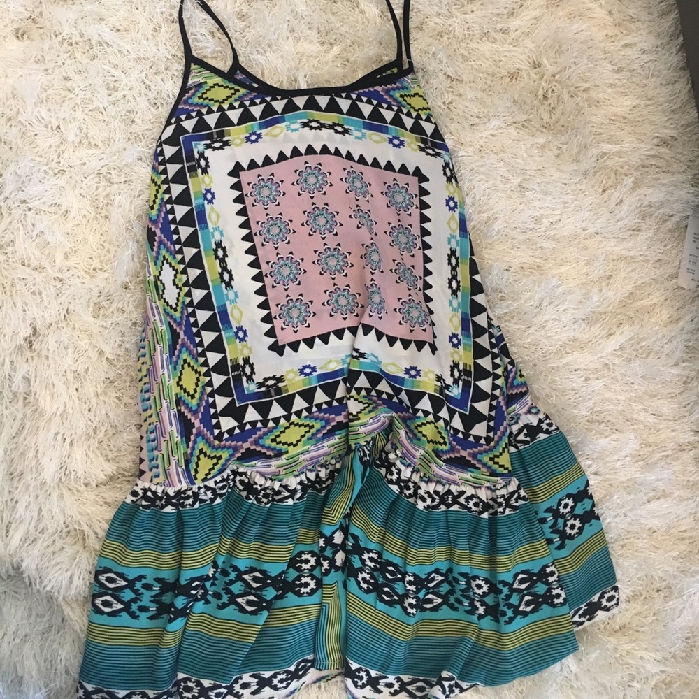 Aqua dress: XS