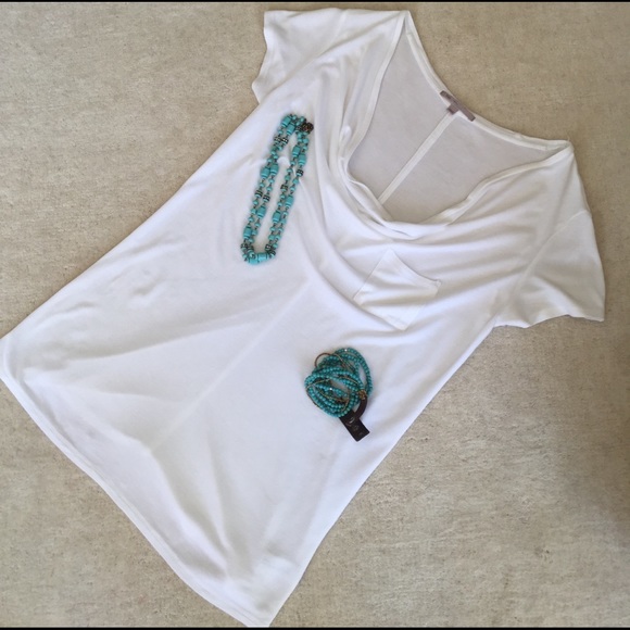 GAP Tops - GAP White Tee Shirt