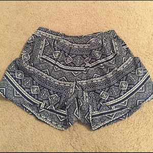 Fun Tribal Flowy Shorts