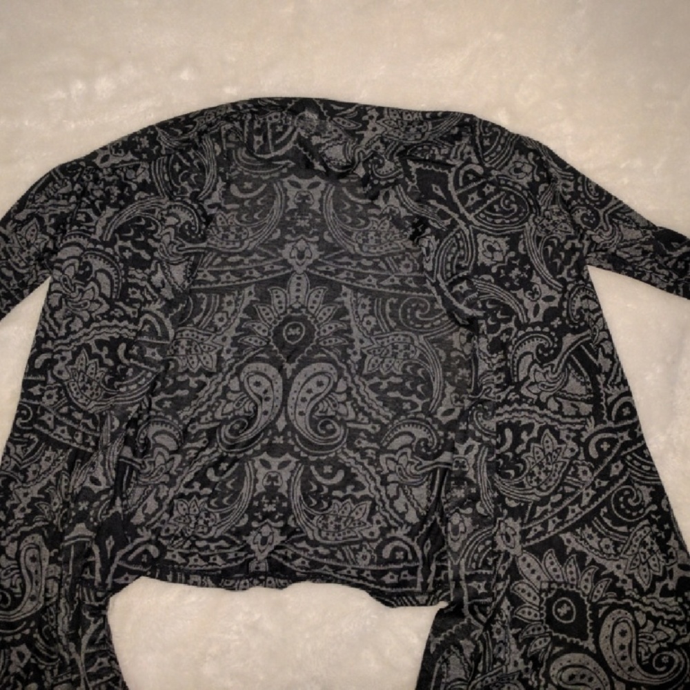 Tribal pattern formal cardigan