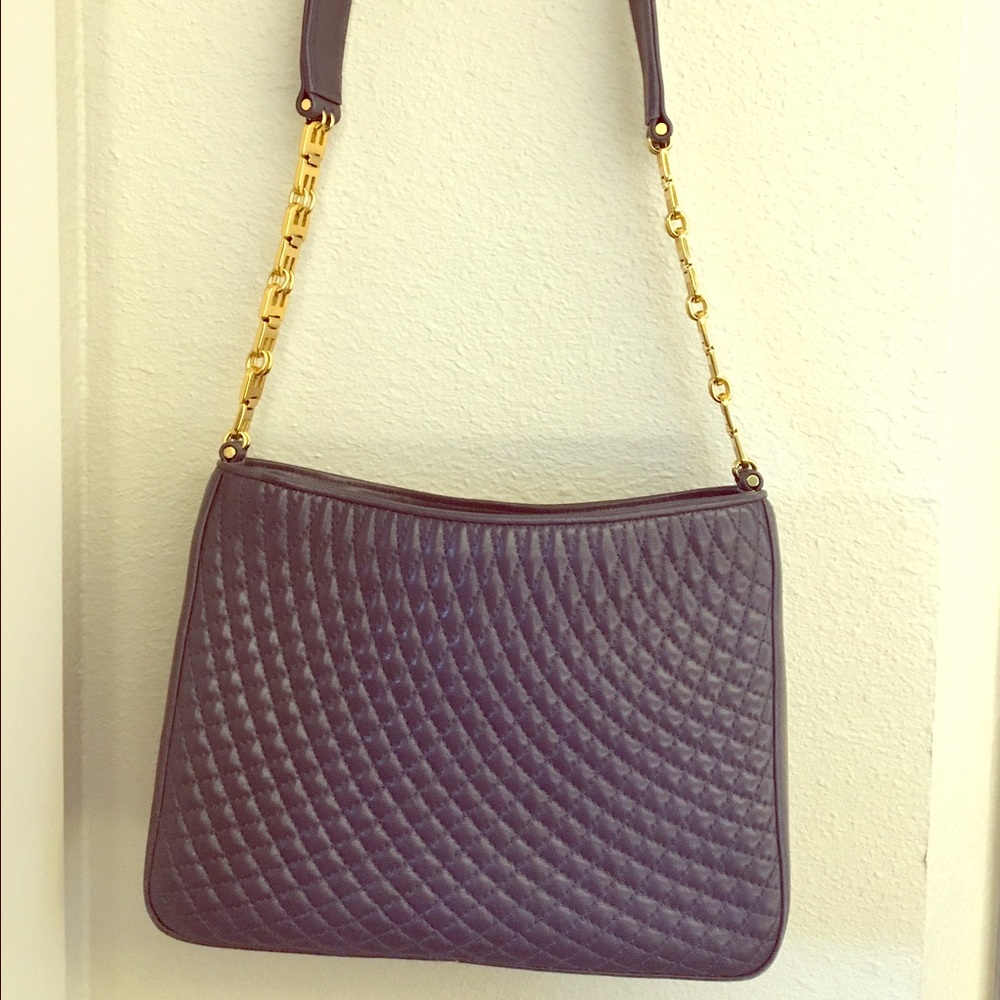 Authentic BALLY Quilted Shoulder Bag