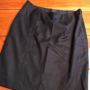 The Limited Navy Dress Skirt