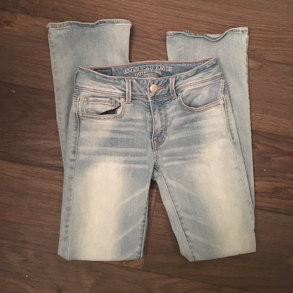 AE kick boot jeans