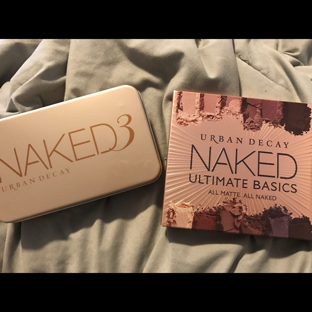 Urban Decay Naked Eyeshadow W/Urban Decay 3brushes