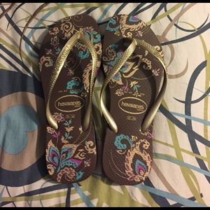 NWOT Havaianas Slim Flip Flops