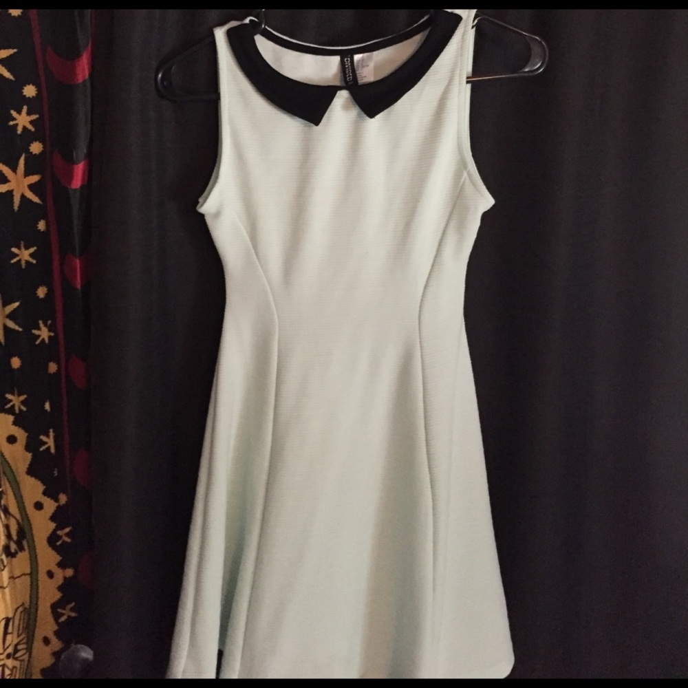 NWOT mint green collared dress