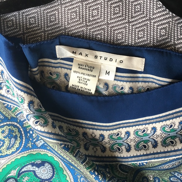 Max Studio Silk Dress - Picture 3 of 3