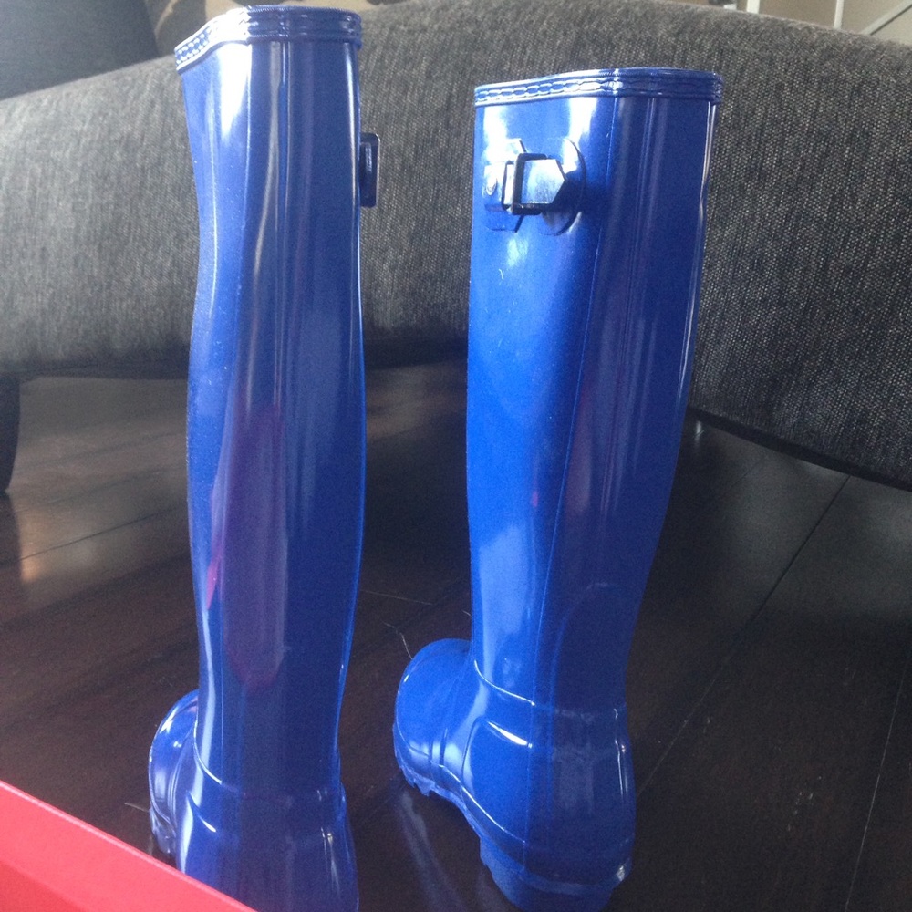 RARE: Royal Blue Hunter Boots