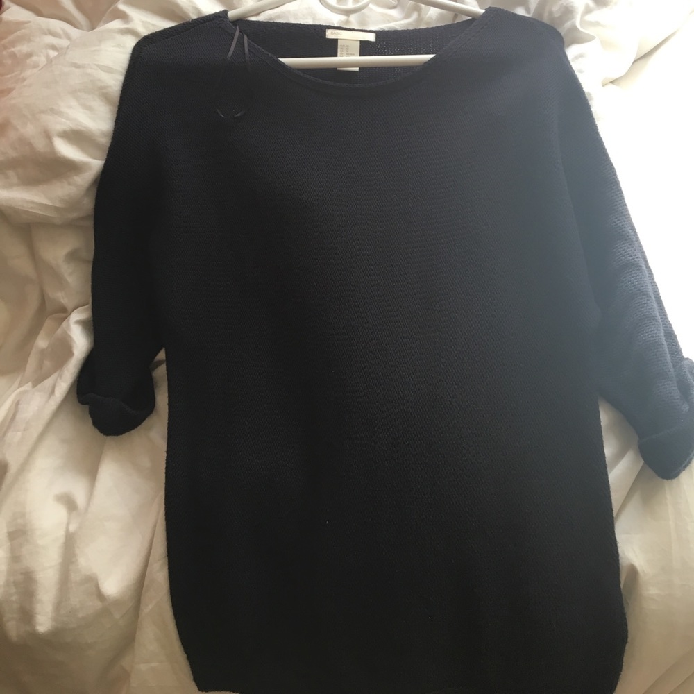 Navy blue sweater
