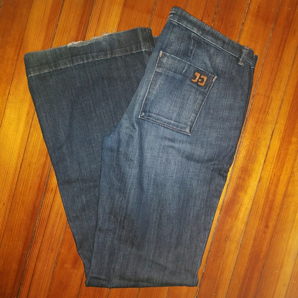 Joe's Jeans Tall Low Waist Wide Leg Denim