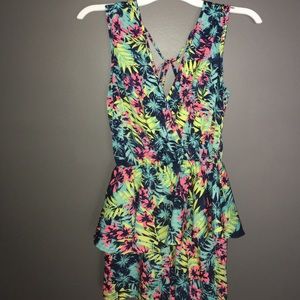 Super cute tropical Romper