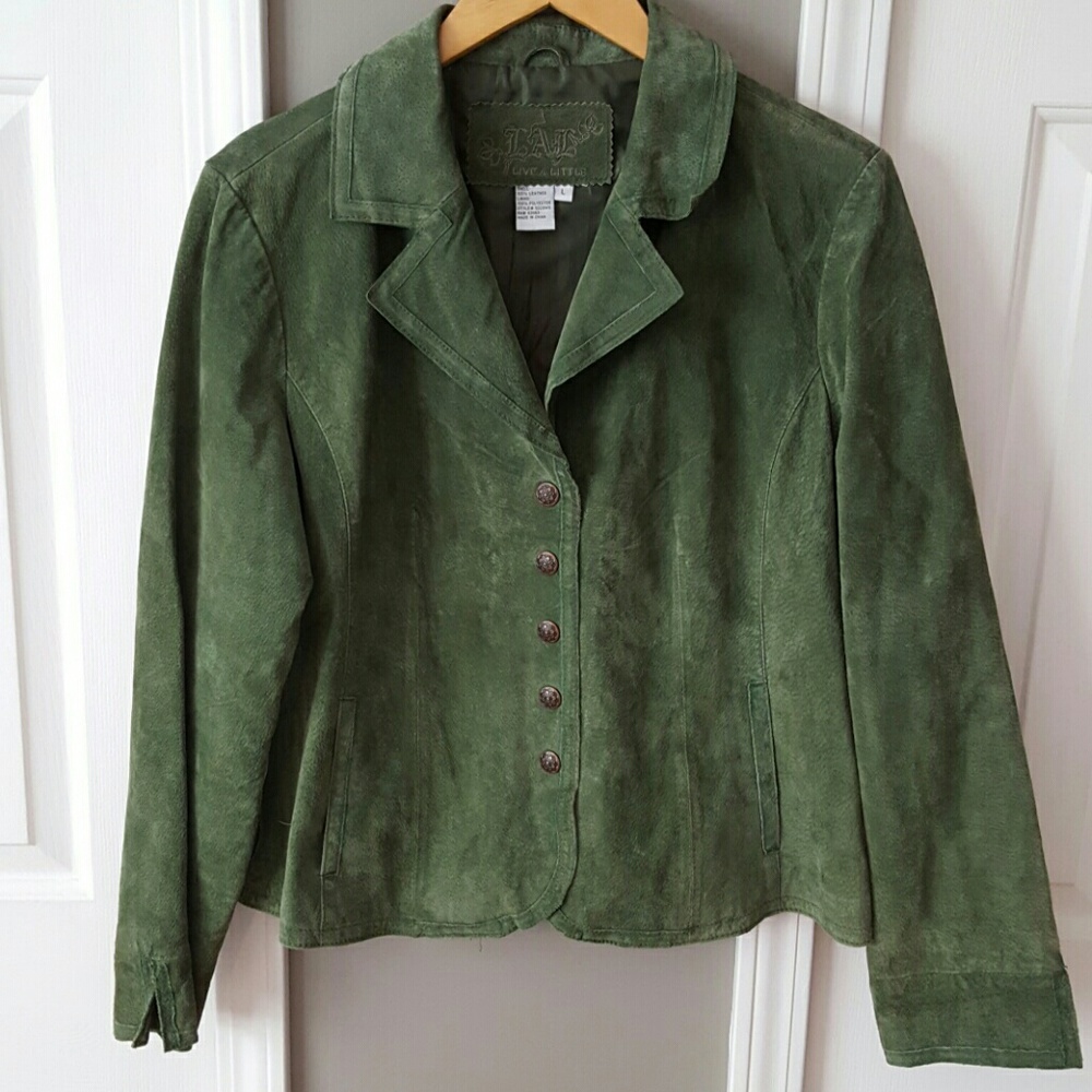 Green blazer