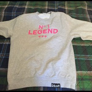 Pink Dolphin Crew Neck Sweatshirt