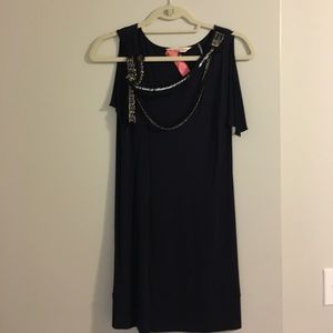 Rebecca Taylor Mini Dress with Beading - Size 0
