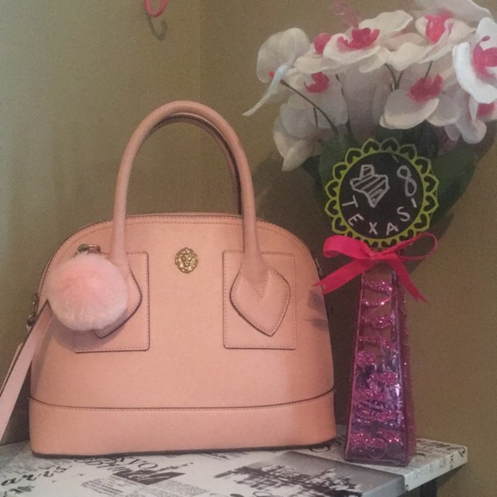 Anne Klein Pink Satchel