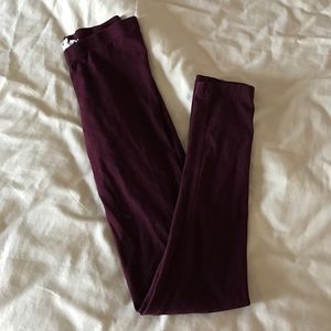 Red Leggings