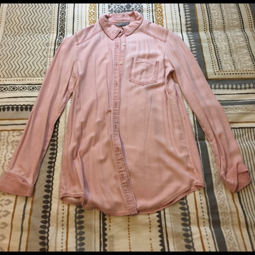 Women's Pink Button down