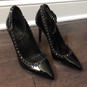 Ivanka Trump Studded Pointy Toe Pumps