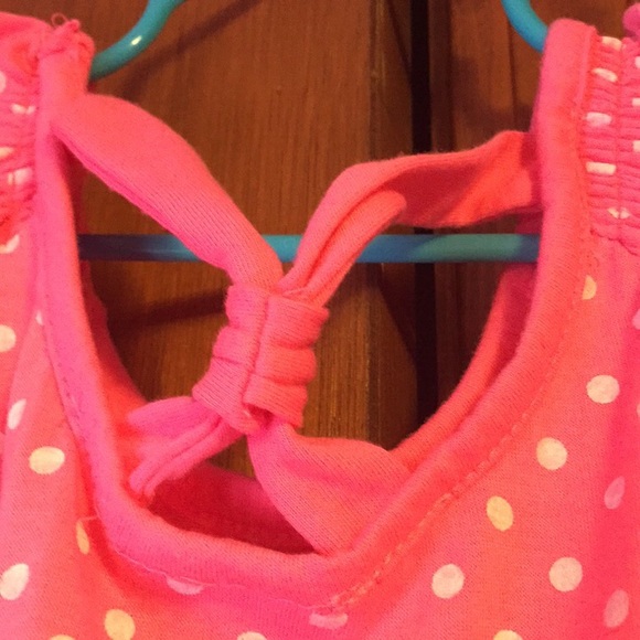 Pink Polkadot Romper - Picture 5 of 6