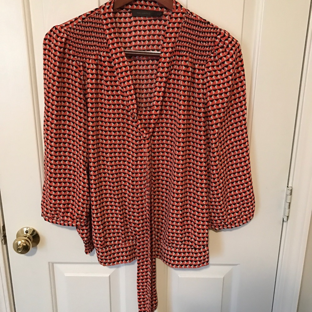The Limited Geometric Blouse