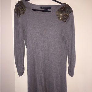 FRENCH CONNECTION Grey Sweater Dress 👗