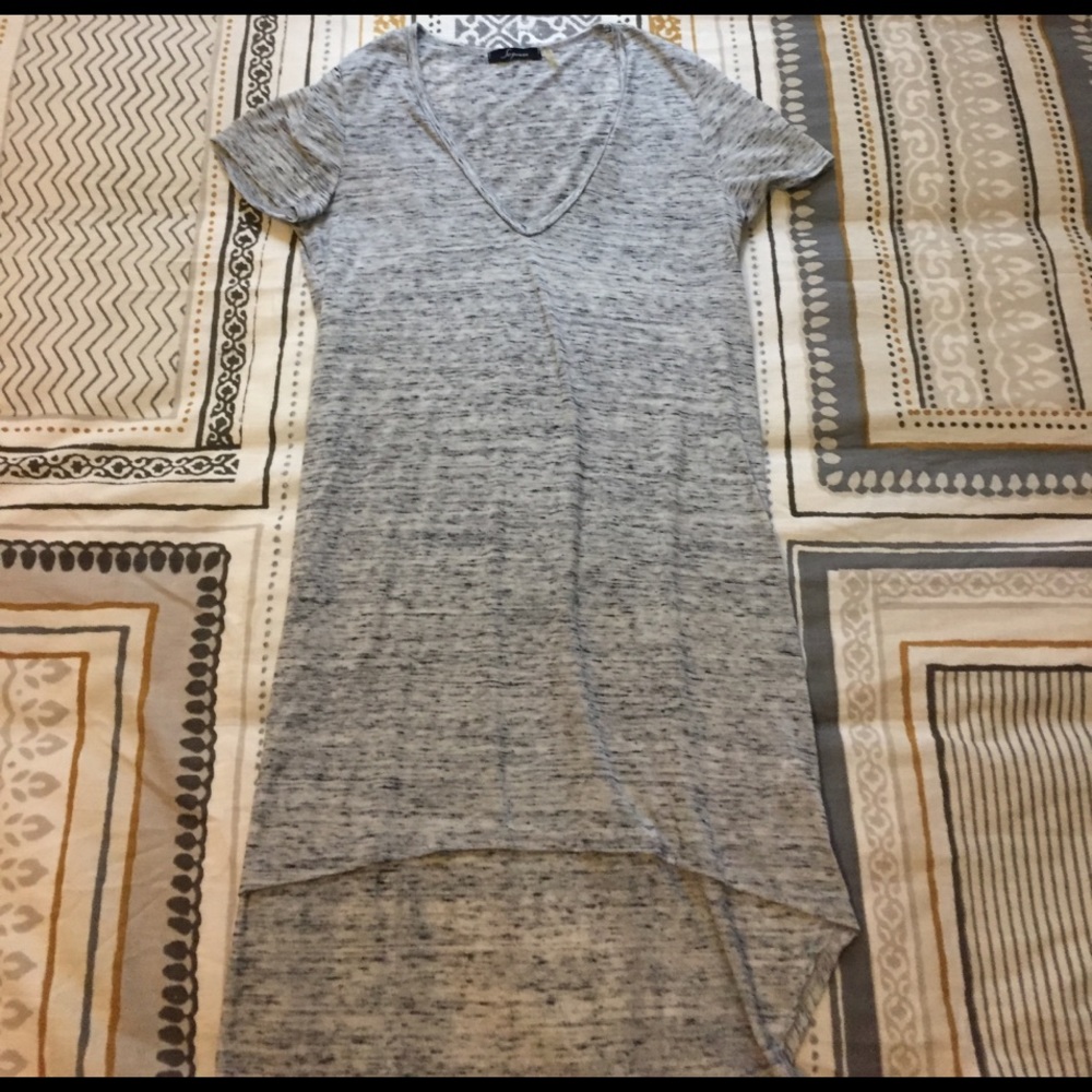 Women's Long Grey T-Shirt