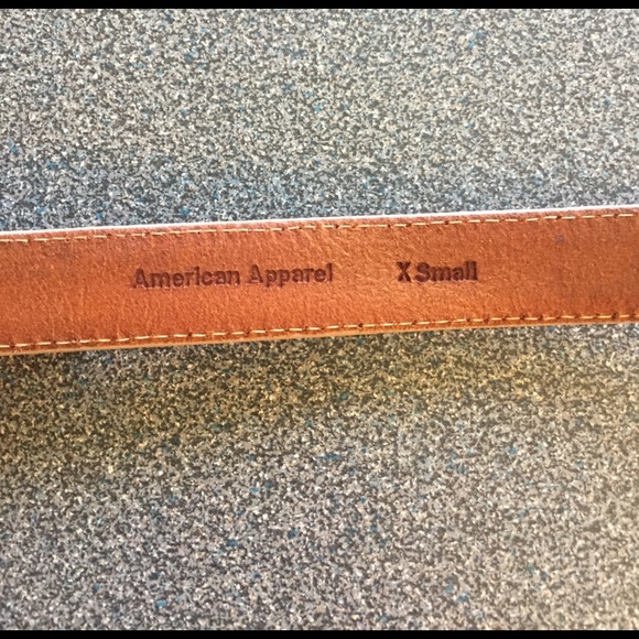 Light pink American Apparel x-small belt - Picture 2 of 4