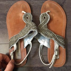 Steve Madden Beaded Sandals