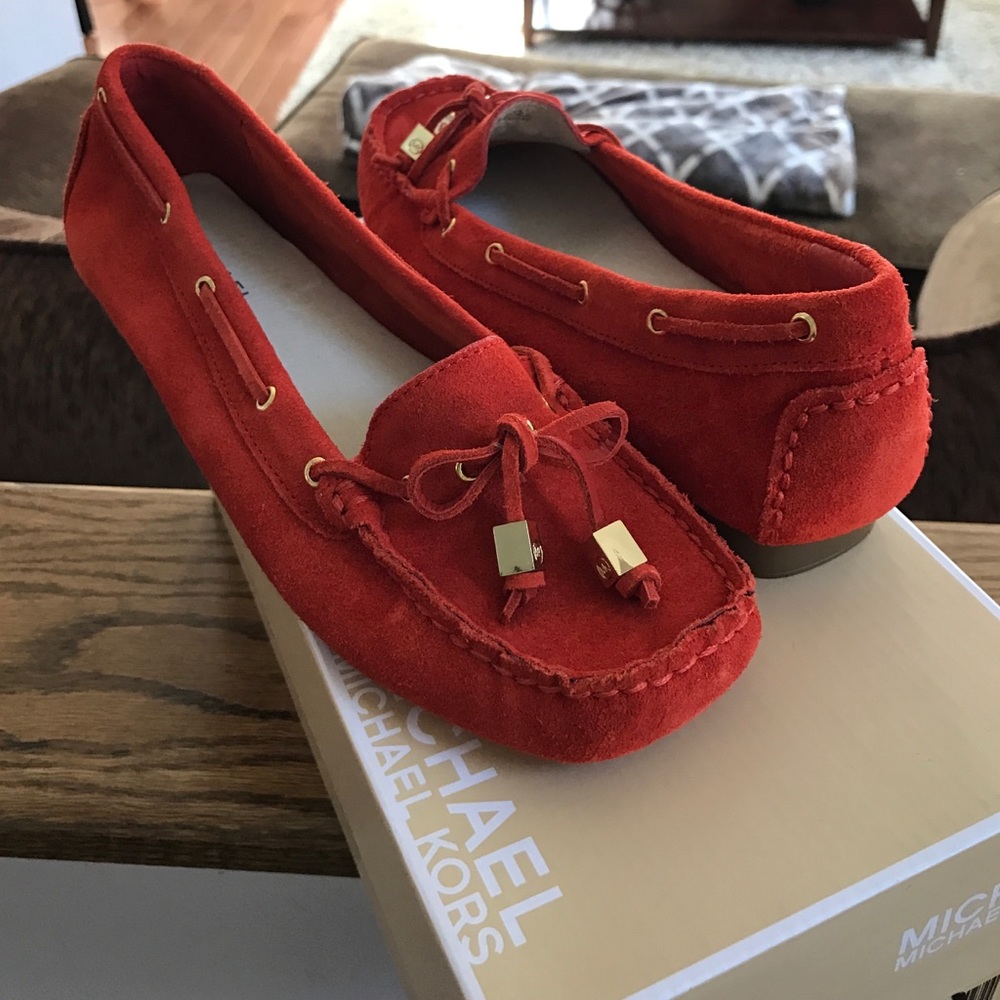 Michael Kors - mandarín suede loafers