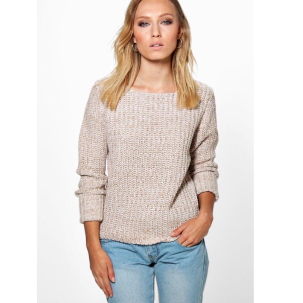 Chunky Cuffed Sweater