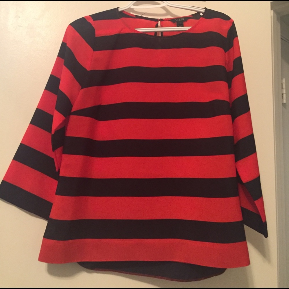 Jcrew factory satin like shirt