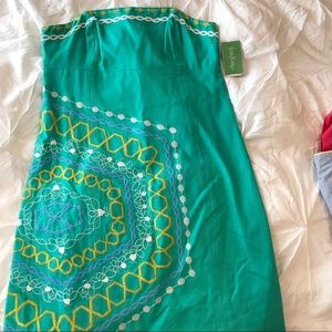 NWT Lilly Pulitzer Strapless Dress