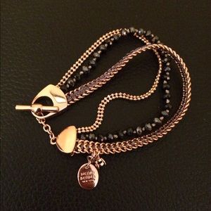 Henri Bendel three strand jeweled bracelet!