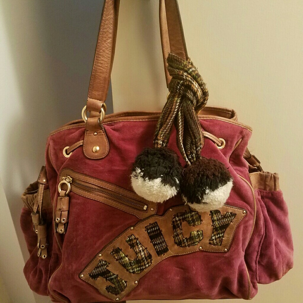 Vintage Juicy Couture velour bag.