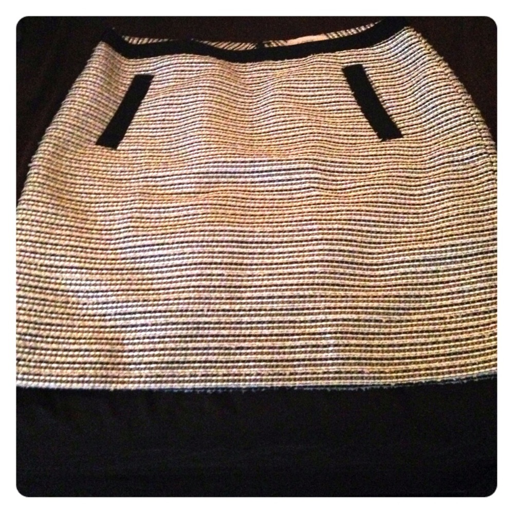 Black white and grey skirt