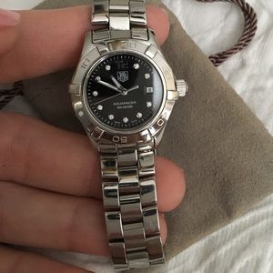 TAG HEUER WOMENS DIAMOND WATCH , GREAT CONDITION