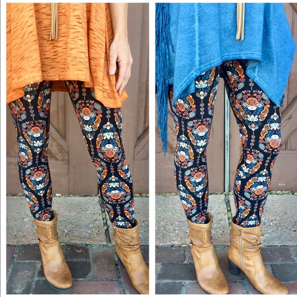 Paisley Print Leggings