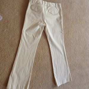 Winter white Gap wide leg pants