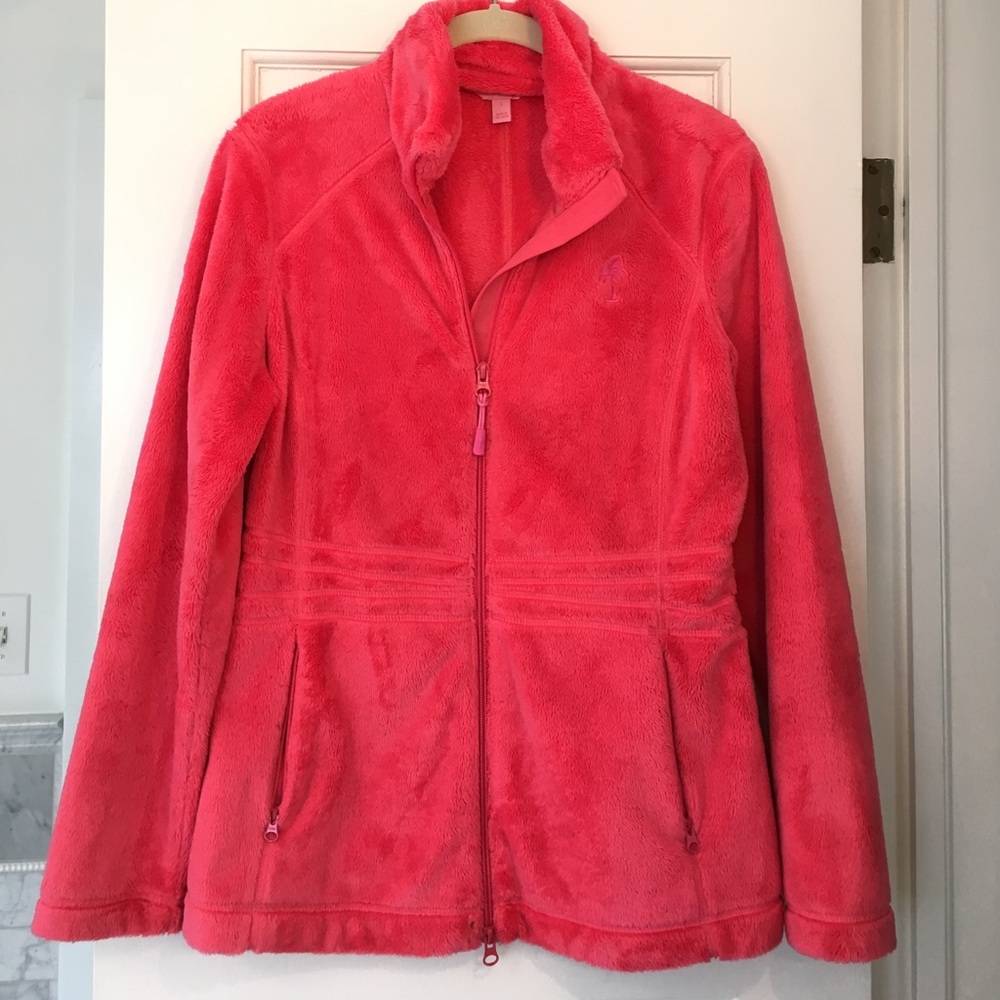 Lilly Pulitzer zip up fleece