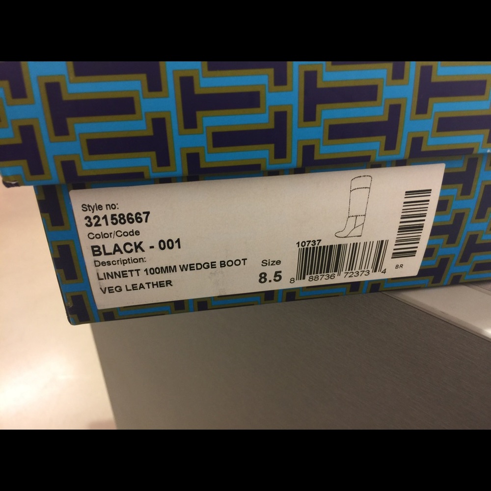 FLASH SALE 💢Tory burch linnett wedge boot - Picture 3 of 3