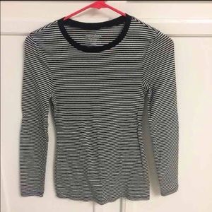 Long sleeve striped shirt