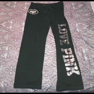 Green Jets sweatpants